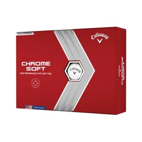Callaway Chrome Soft Golfbälle 2022 mit Logo